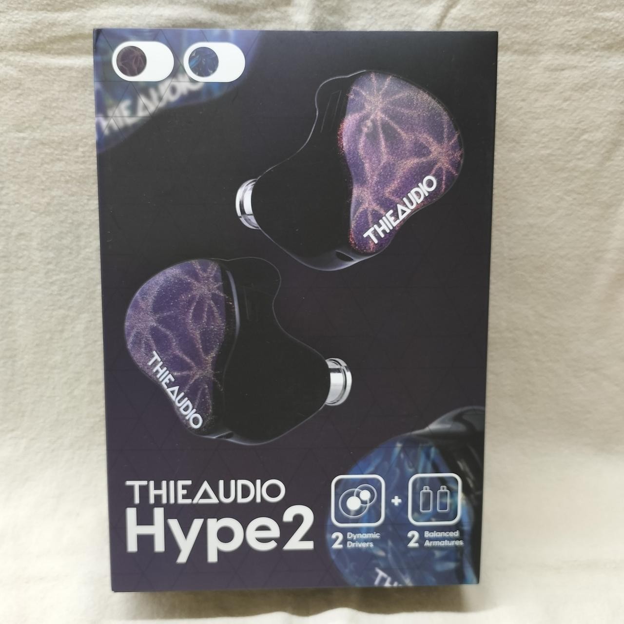 Thieaudio HYPE2 Earphones 2DD+2BA 20Hz-40kHz 25Ω