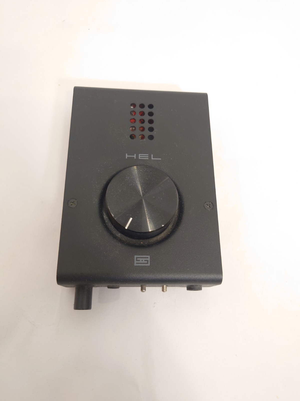 Schiit HEL Headphone Amp DAC Black/Red w/ 1/4 in (6.35mm) Adapter
