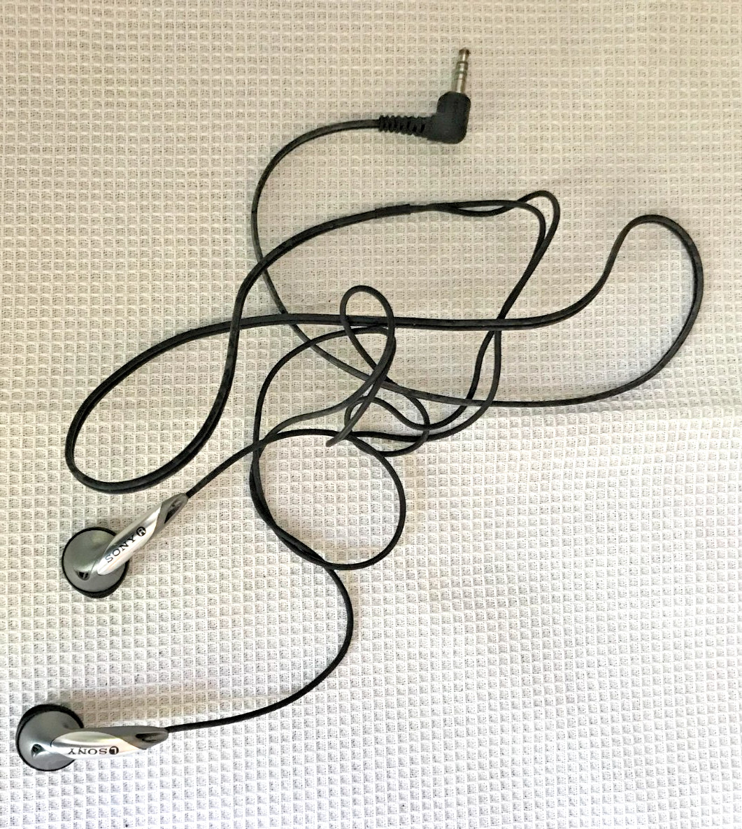 Set of three earphones: Labtec MP350, Recton & Sony, NOT tested & May Not Work
