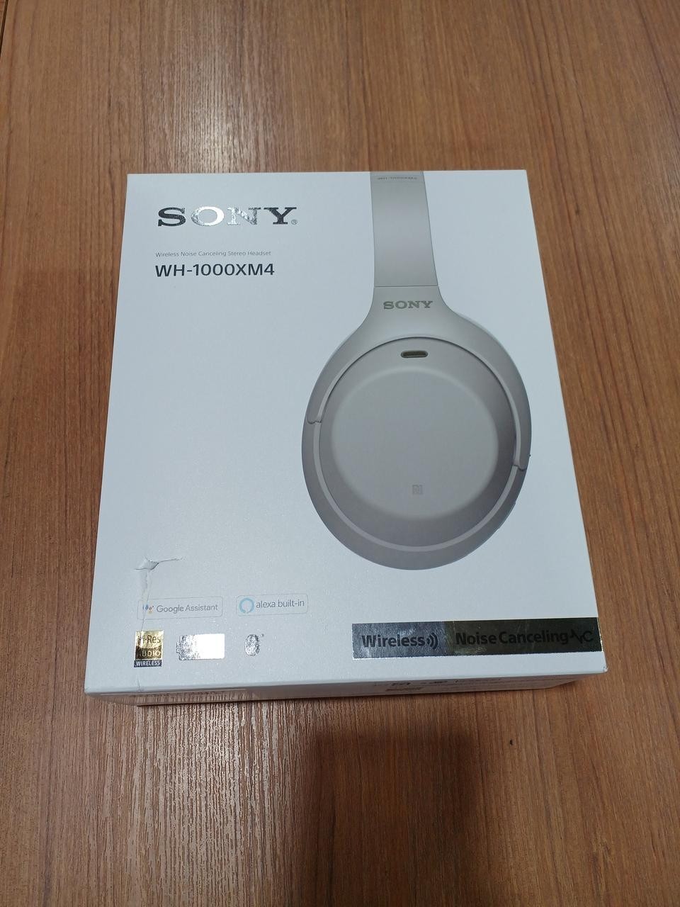Sony WH-1000XM4 Wireless Over-Ear Headphones White Imported Tested From Japan