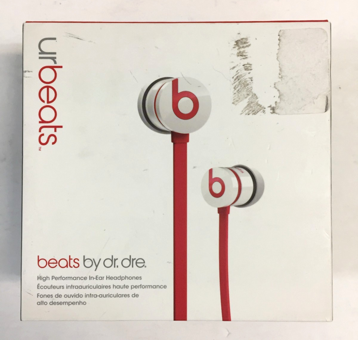 Beats by Dr. Dre UrBeats Wired in-Ear Earbud Headphones Earphone, White