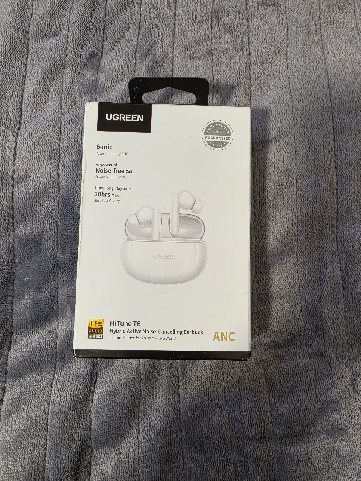 Ugreen HiTune T6 Noise Cancelling Hi-Res Bluetooth Wireless Earbuds Earphones