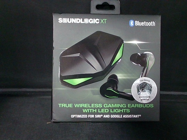 Soundlogic XT True Wireless Gaming Earbuds With LED Lights Bluetooth 5.0