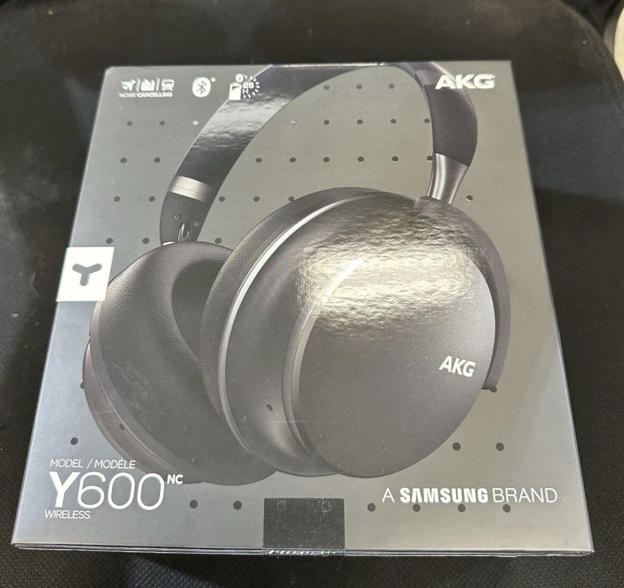 Samsung AKG Y600NC Noise Cancelling Bluetooth Headphones – Graphite Black