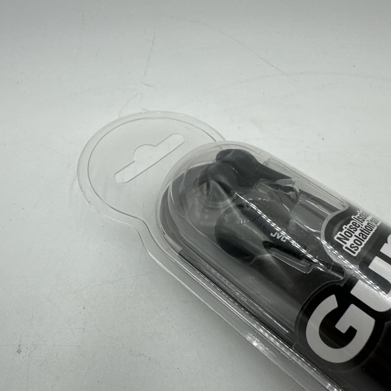 JVC New Stereo Headphones Gumy Plus Color Olive Black HA-FX7-B Corded