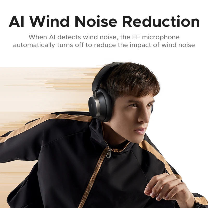 UGREEN Studio Pro 48dB ANC Wireless External Bluetooth Earphones Noise Reduction