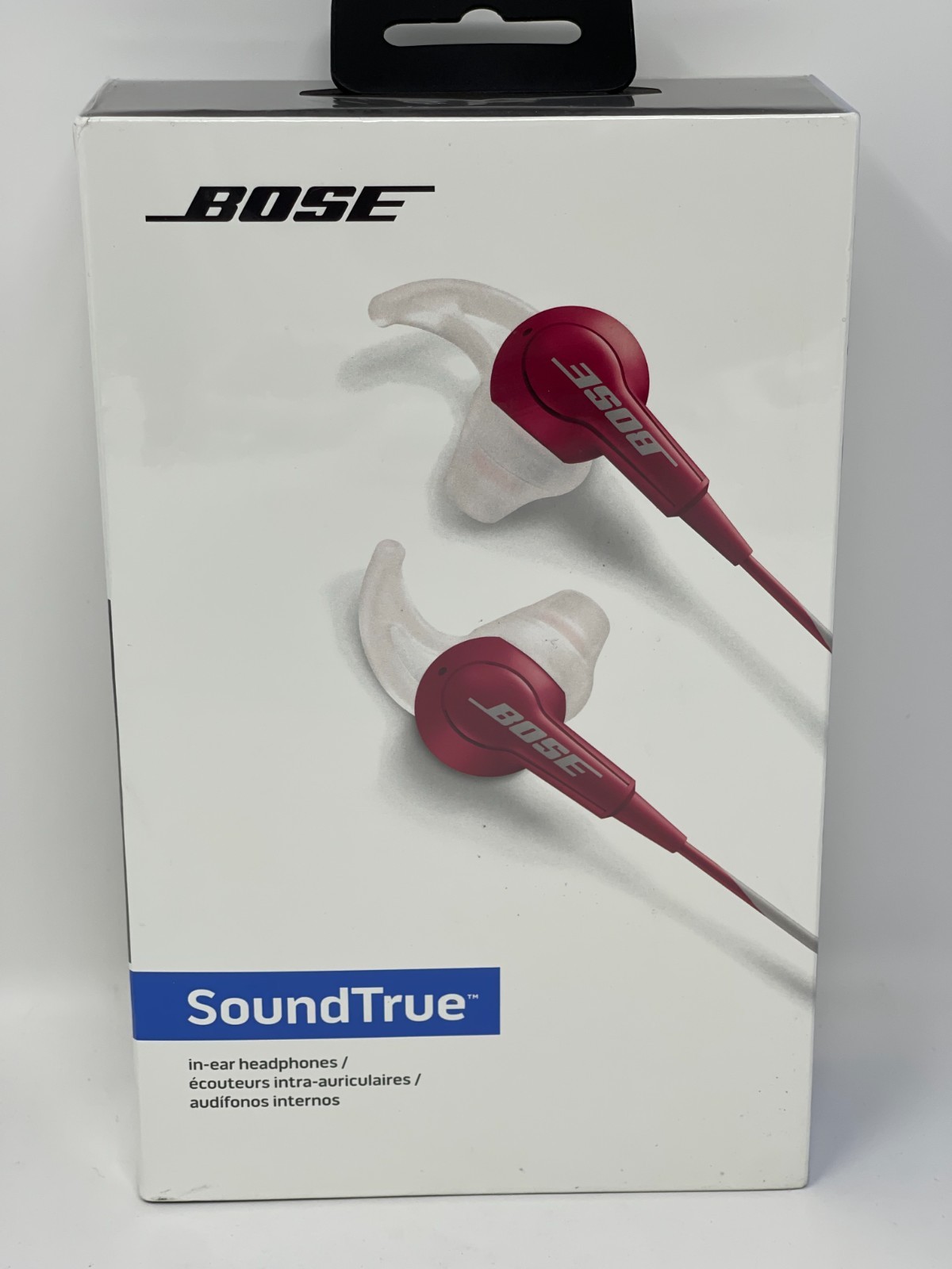 Bose SoundTrue in-Ear Wired Headphones Sport Gym Walkout – Cranberry 715593-0030