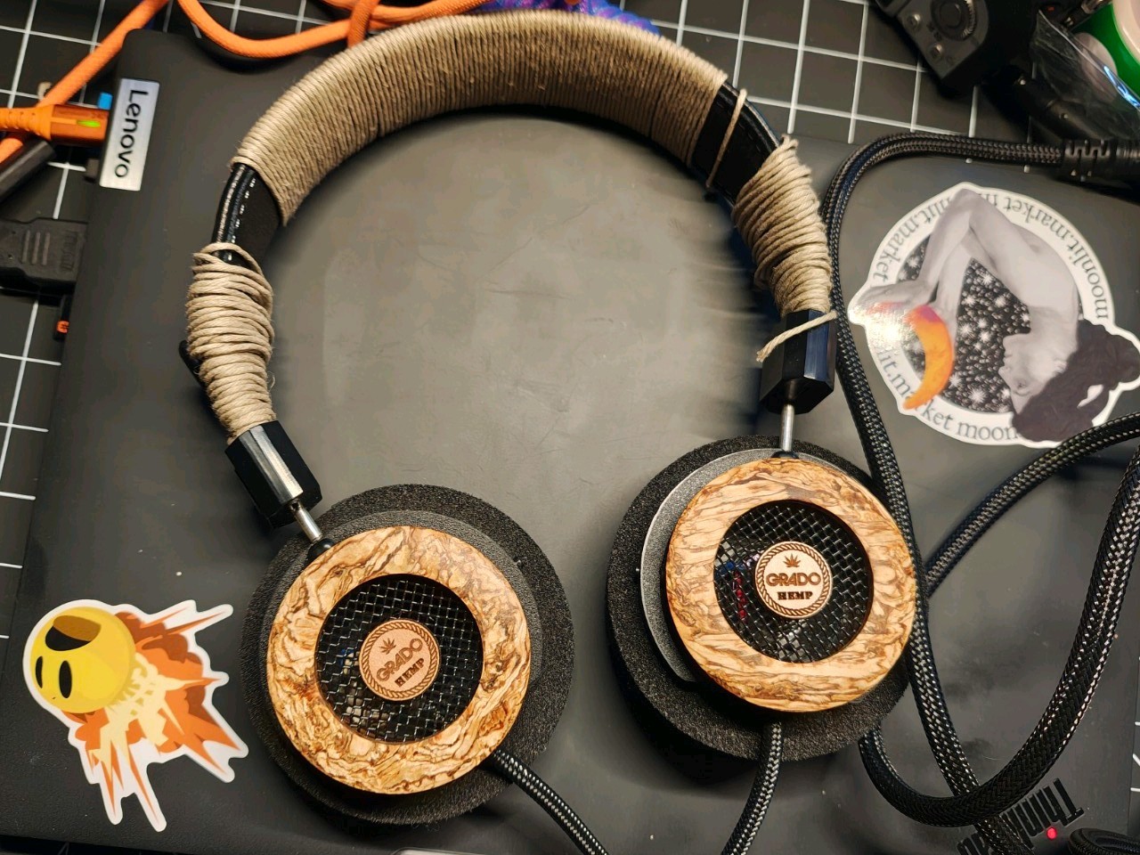 Grado Hemp v2 Headphones Open Box + L-Cush