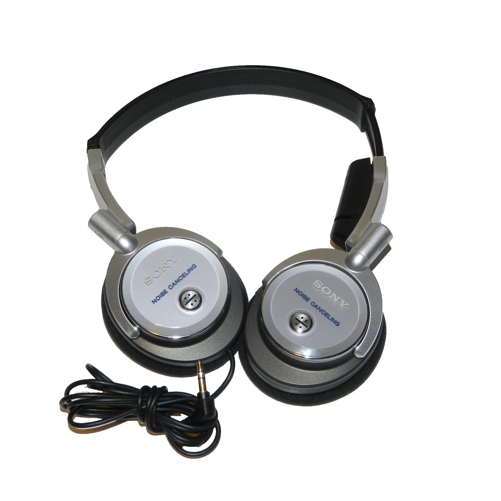 Sony MDR-NC6 Noise Canceling Headphones Wired Over-Ear Tested Working