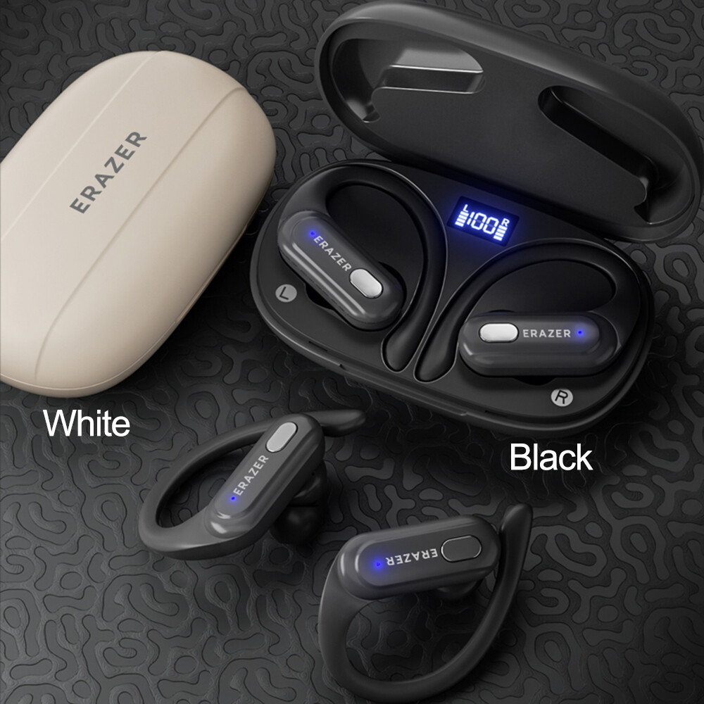 ERAZER XT60PRO BT5.3 Noise Cancelling Ear-Hook Headphones U0F7