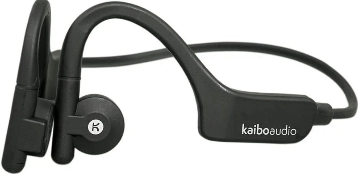 Kaibo Verse Plus Bone Conduction Headphones Multipoint Pairing Midnight Black