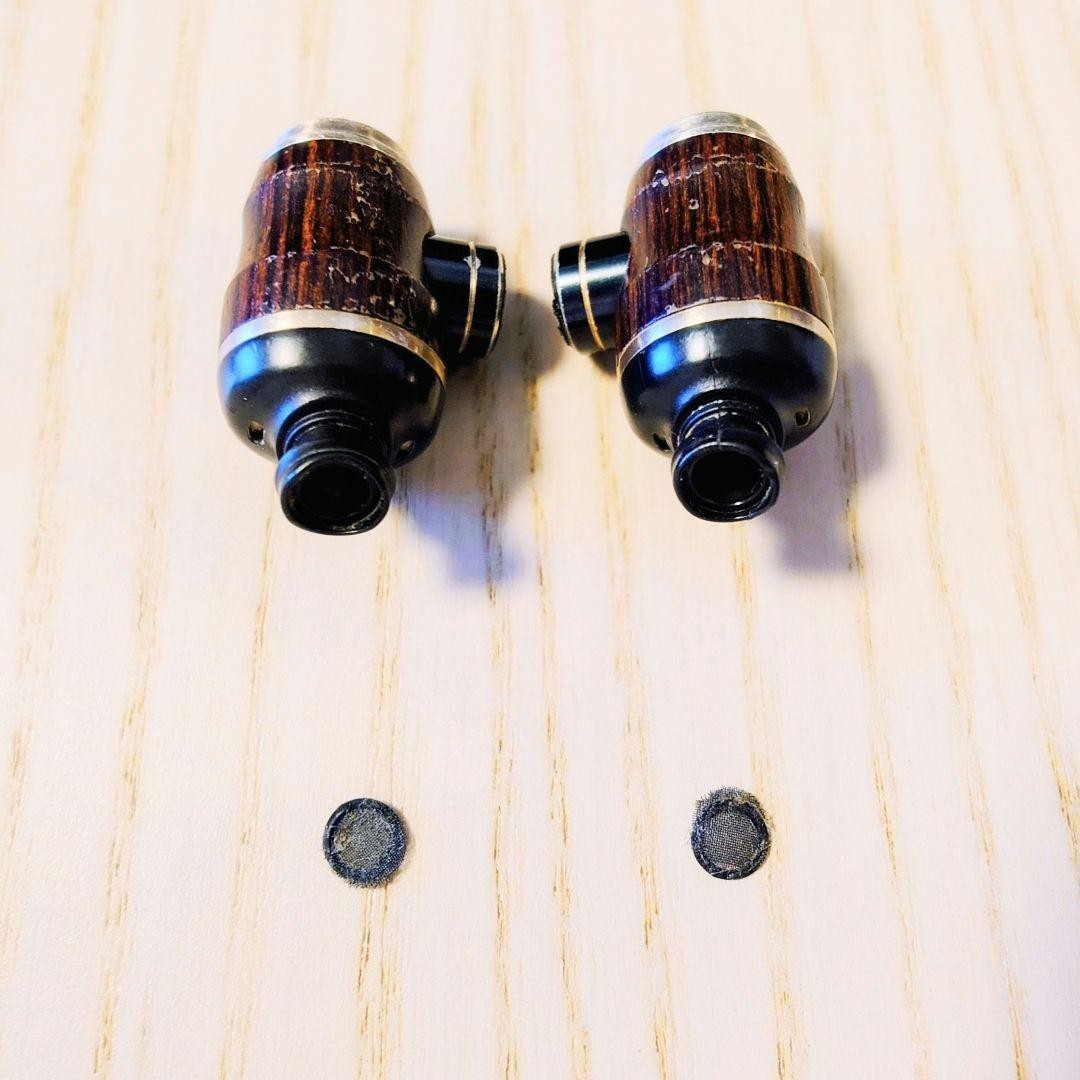 JVC Kenwood HA-FX850 Wood Stereo In-Ear Headphones with BOX Used From Japan