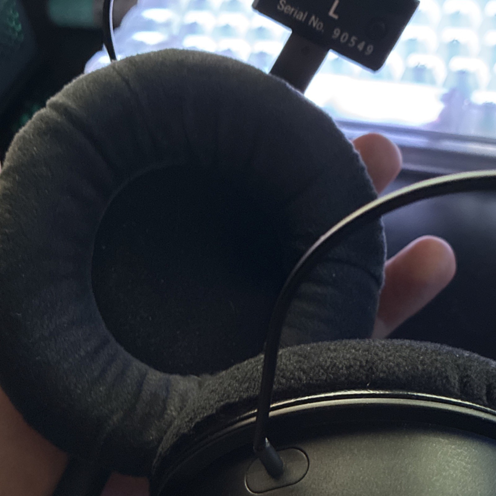 beyerdynamic DT 1990 PRO Black Over-Ear Headband Headphones Double Earpieces