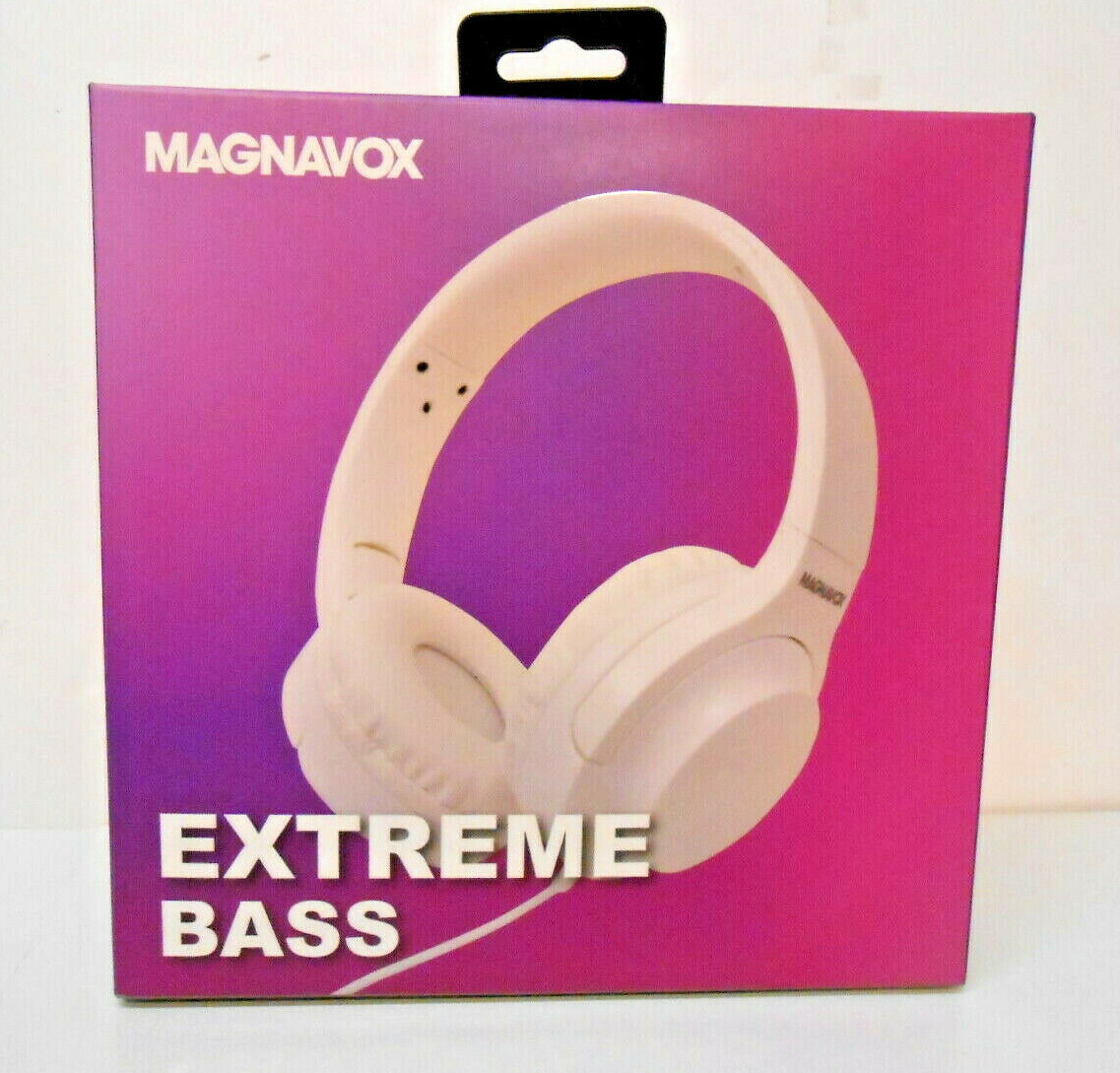 Magnavox / Craig Electronics “Extreme Bass” Stereo Headphone Deeper Bass NEW!!