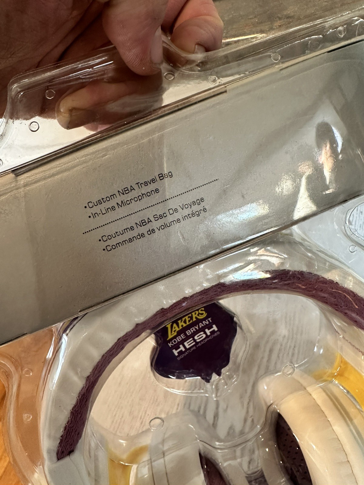 Retro Skullcandy Hesh Lakers 24 Kobe Bryant Headphones Collectible New In Box