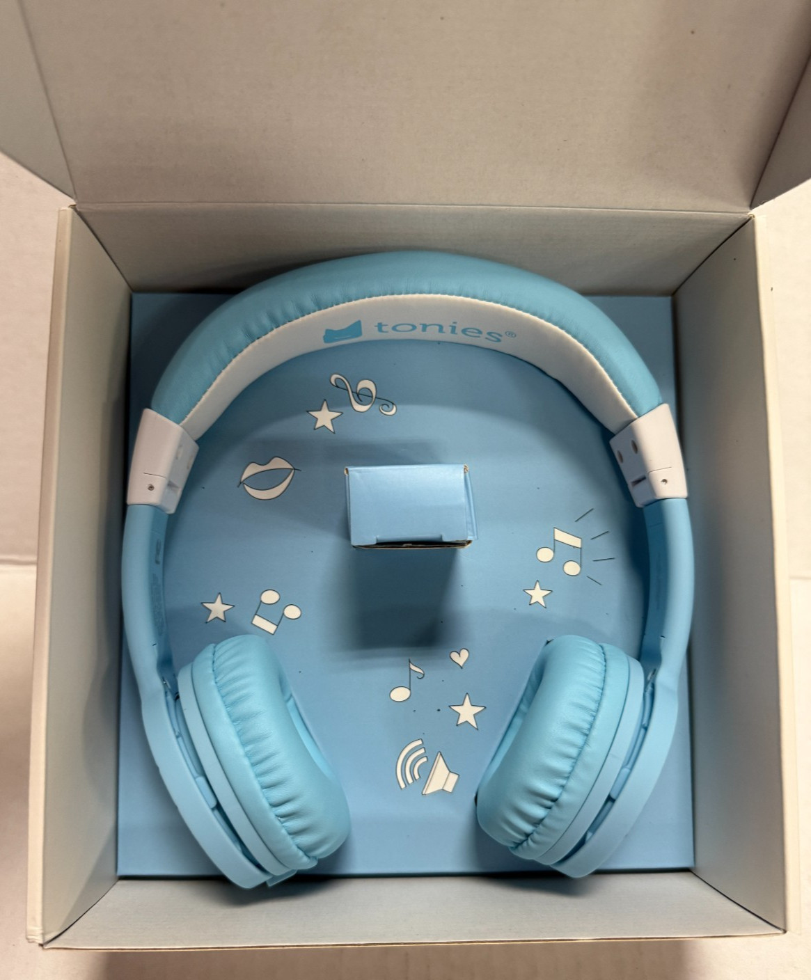 Tonies Foldable Wired Headphones for Kids, Use with Toniebox 1 or 3.5mm Device