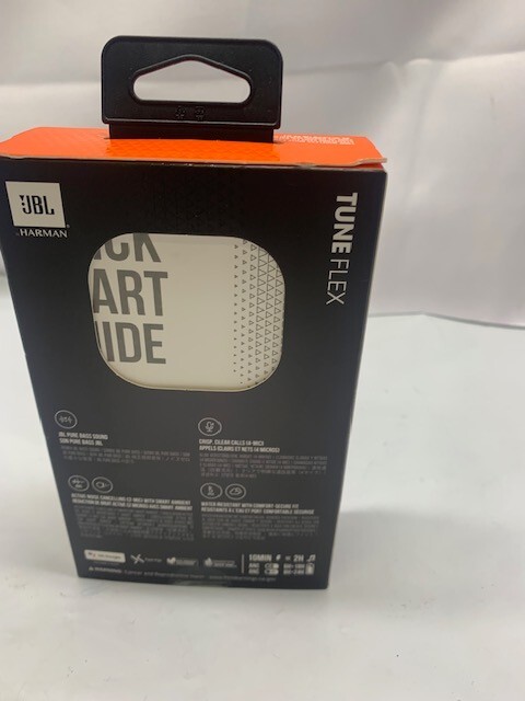 JBL Tune Flex Perfect Fit True Wireless Noise Cancelling Earbuds Black *New