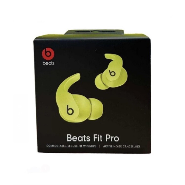 Beats Fit Pro Wireless Bluetooths Earbuds In Ear – Volt Yellow – New Sealed
