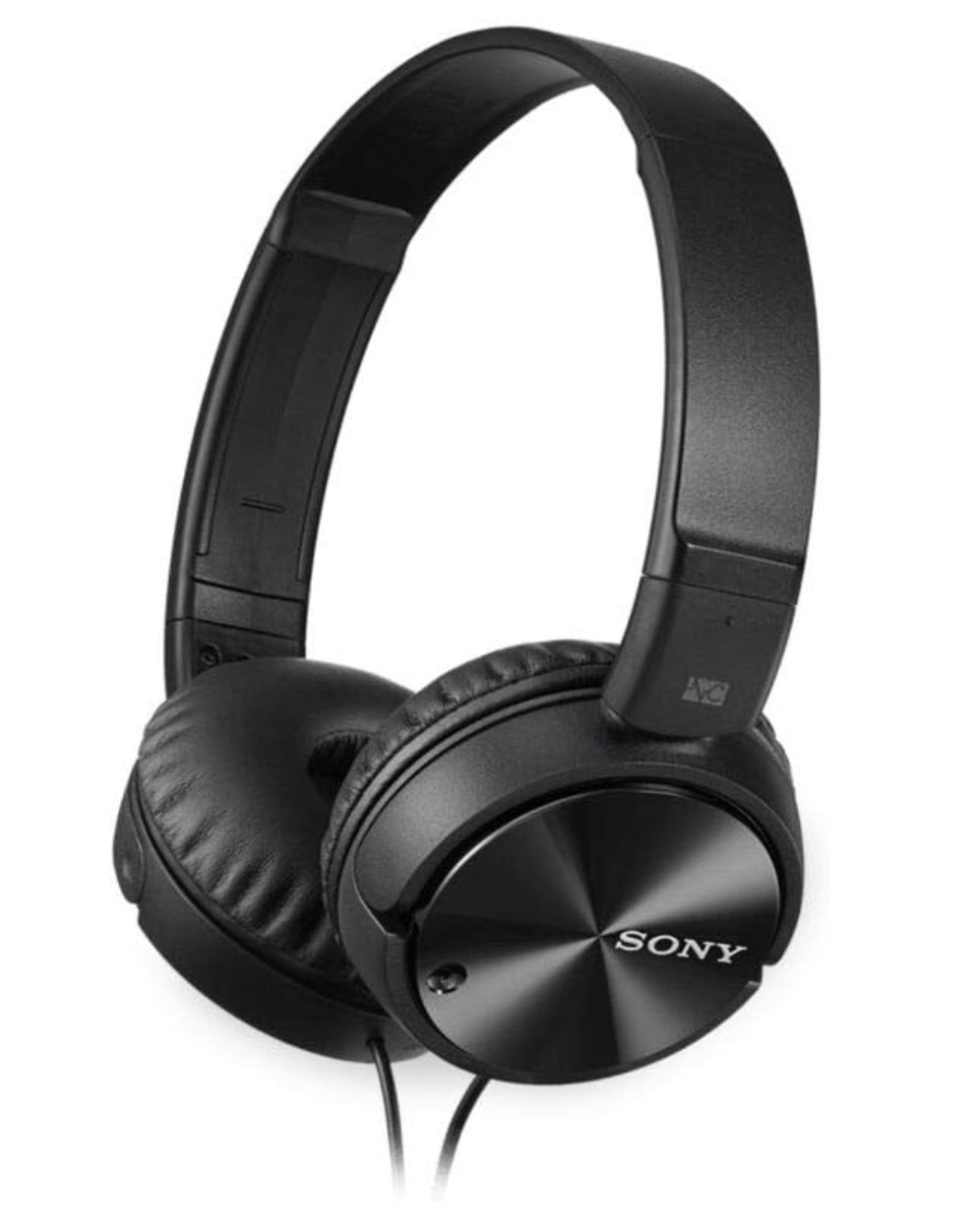 SONY MDR-ZX110NC Headband Wired Noise Canceling Headphones – Black