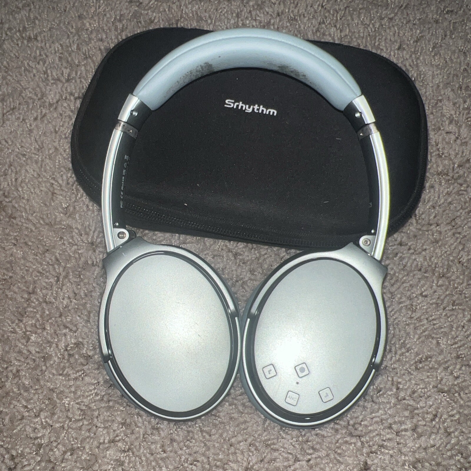 4J Srhythm NC25 Active Noise Cancelling Wireless Headphones – Mint Green