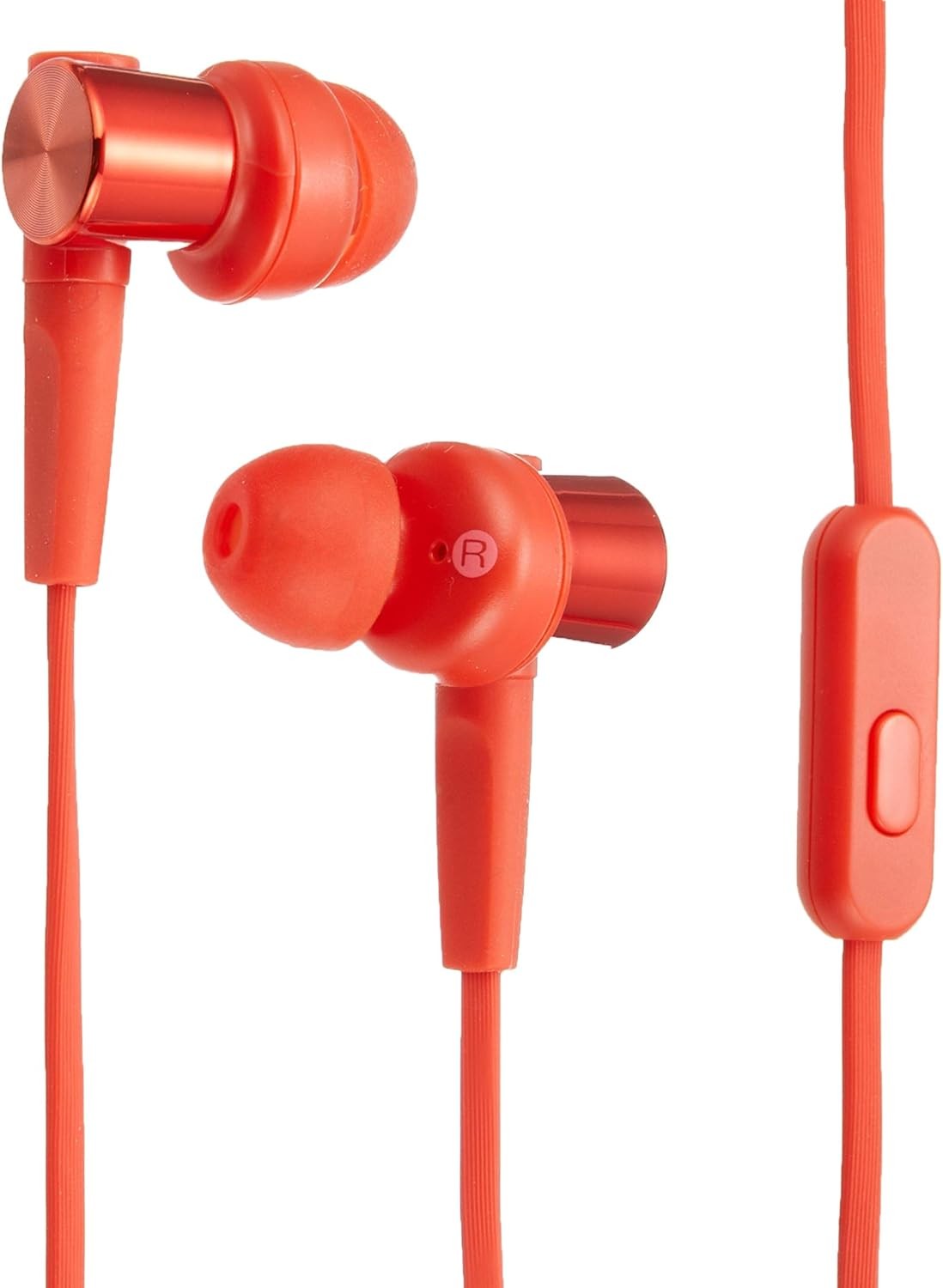 Sony MDR-XB55AP Red Extra Bass Wired In-Ear Earbuds with Mic Remote