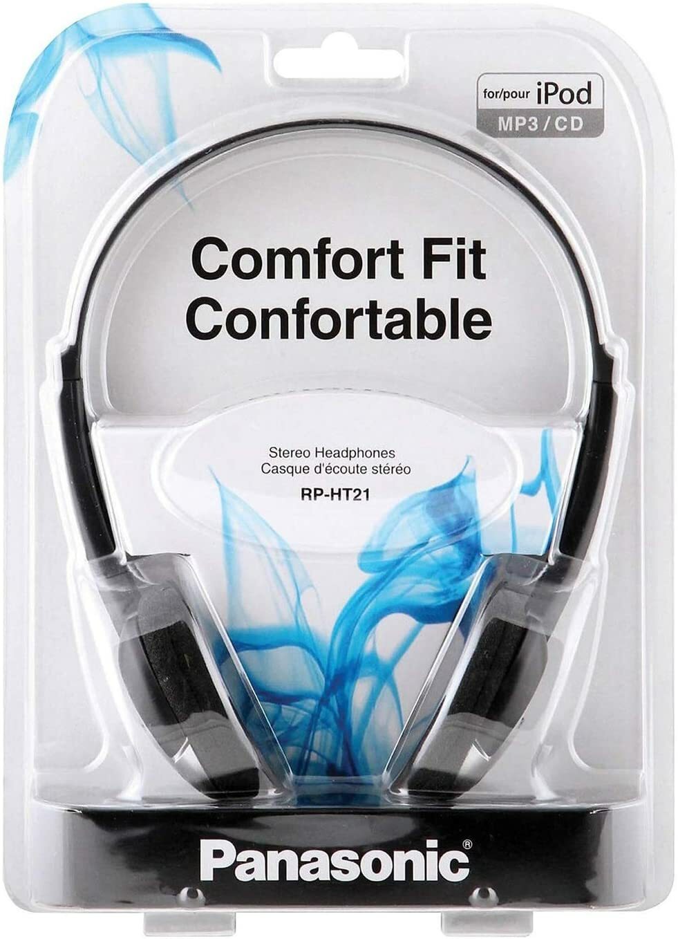 Panasonic RP-HT21 Lightweight On-Ear Headphones with XBS