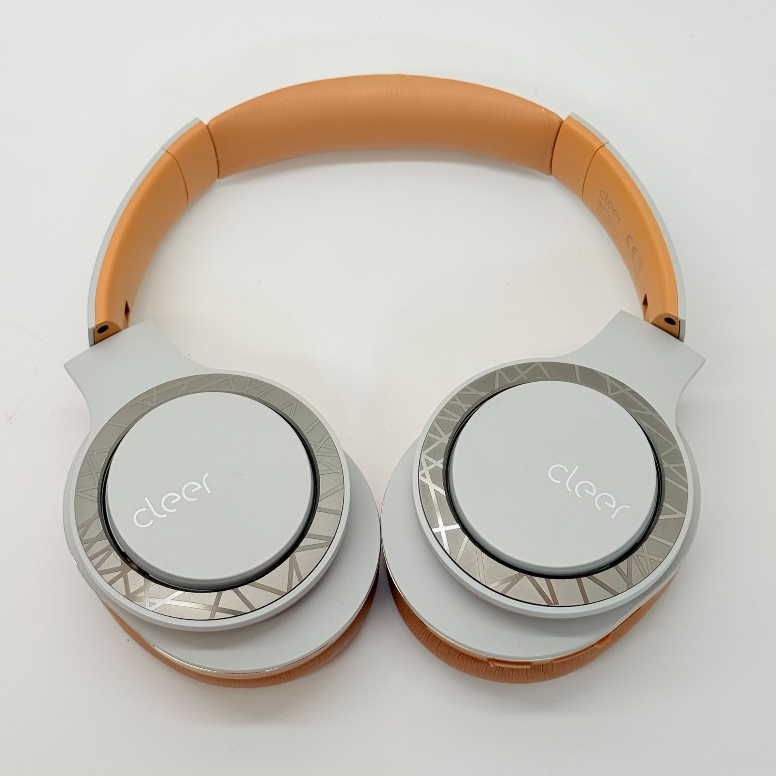 Cleer Audio ANC Noise Canceling Bluetooth Headphones, Smart Control, Beige Tan