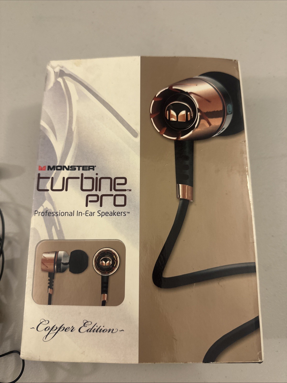 Monster Turbine Pro Copper 3.5mm Wired Earbud/ Earphones