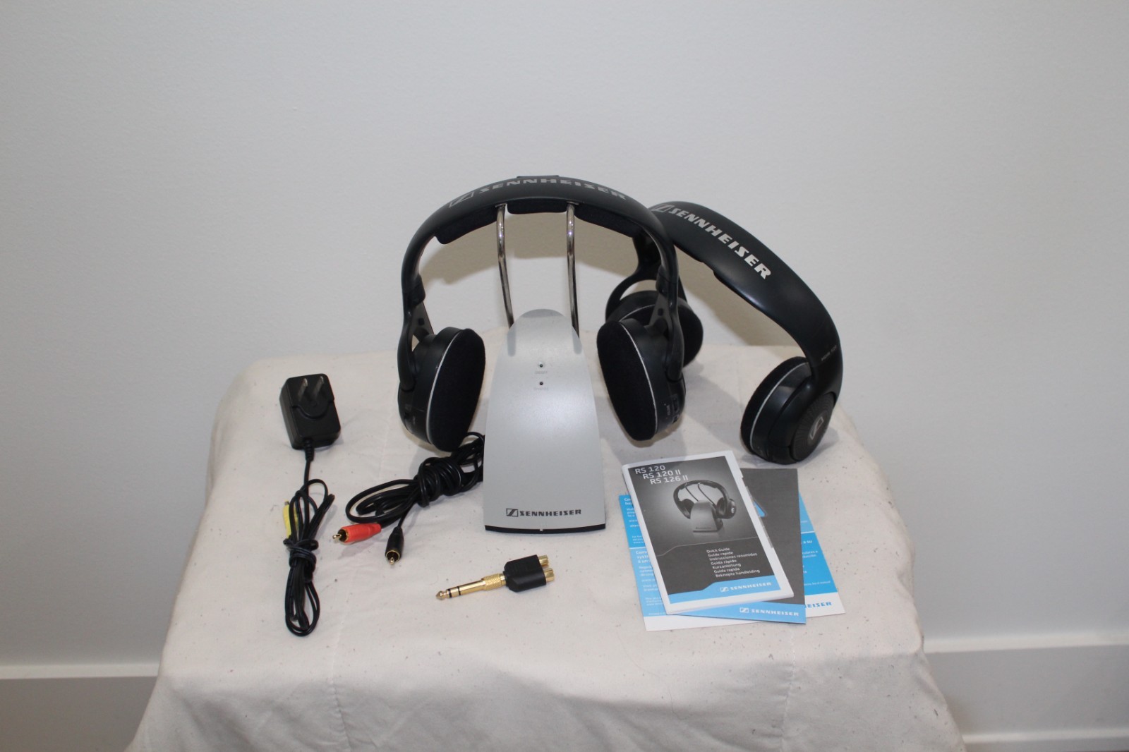 Sennheiser RS 120 II On-Ear Wireless Stereo Headphone System – Silver