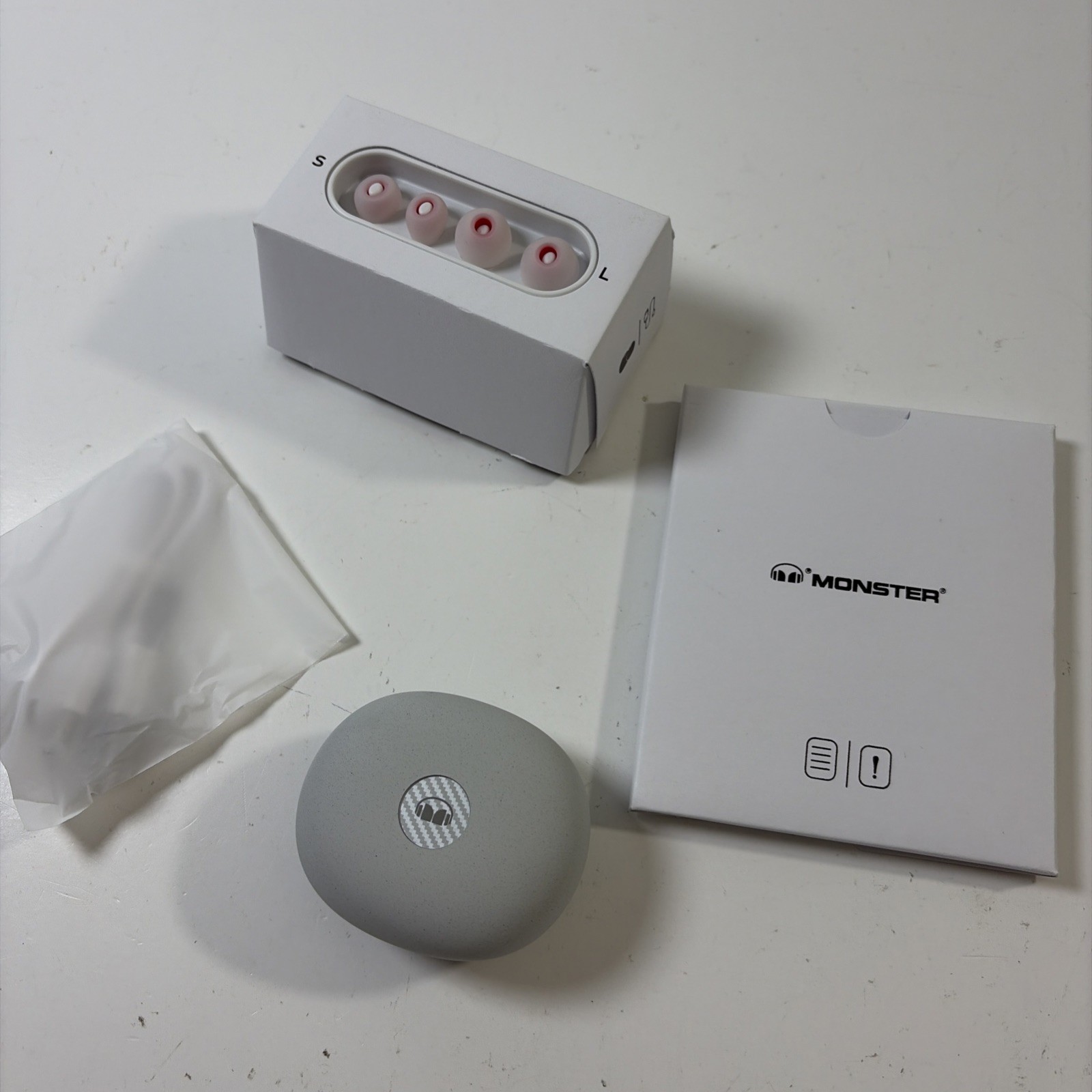 Monster Clarity 8.0 Hybrid Active Noise Cancelling Wireless Earbuds,