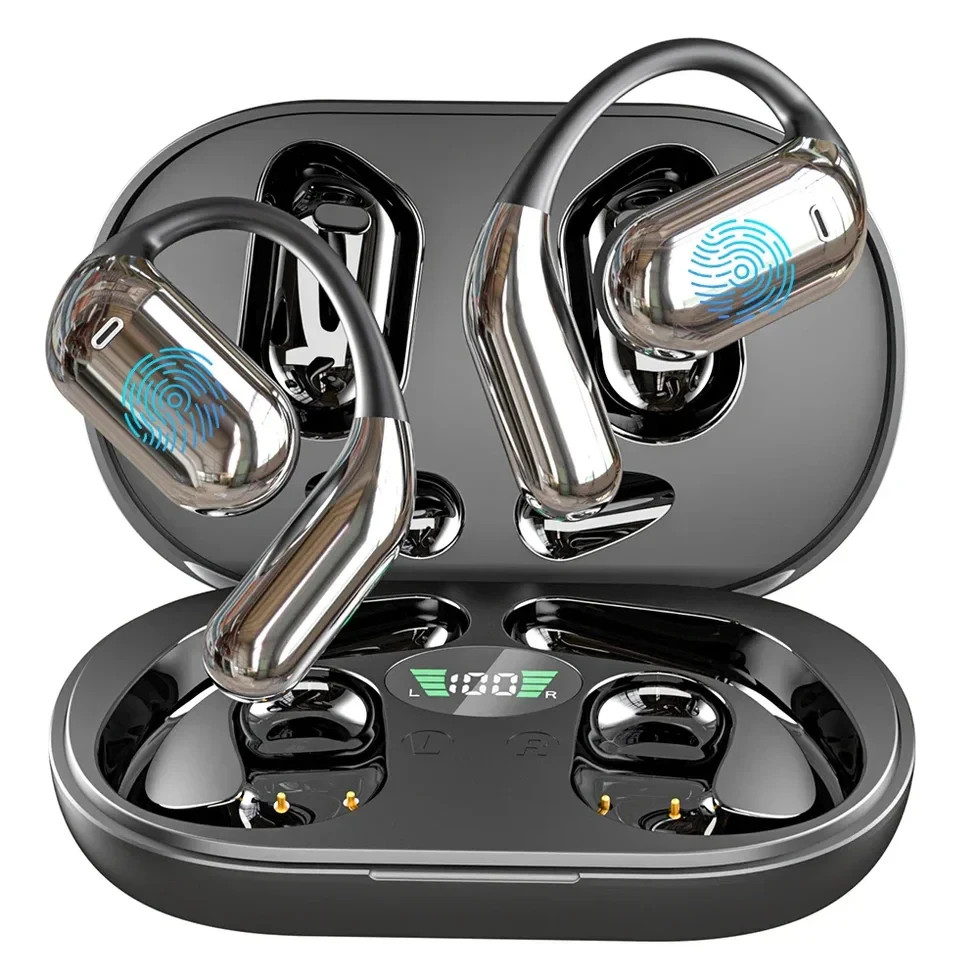 3-in-1 AI Translator Earbuds 144 Languages Noise Cancelling Bluetooth 5.3 Headse
