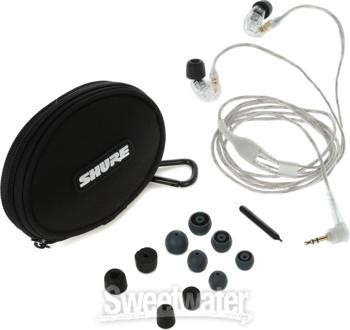 Shure SE215 Sound Isolating Earphones – Clear