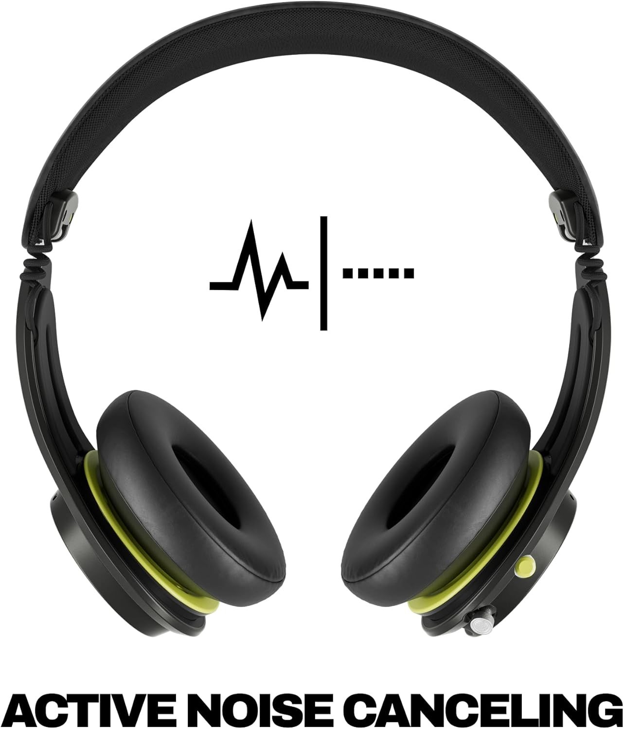 Skullcandy® Icon ANC Bluetooth® On-Ear Headphones with Microphone (True Black)