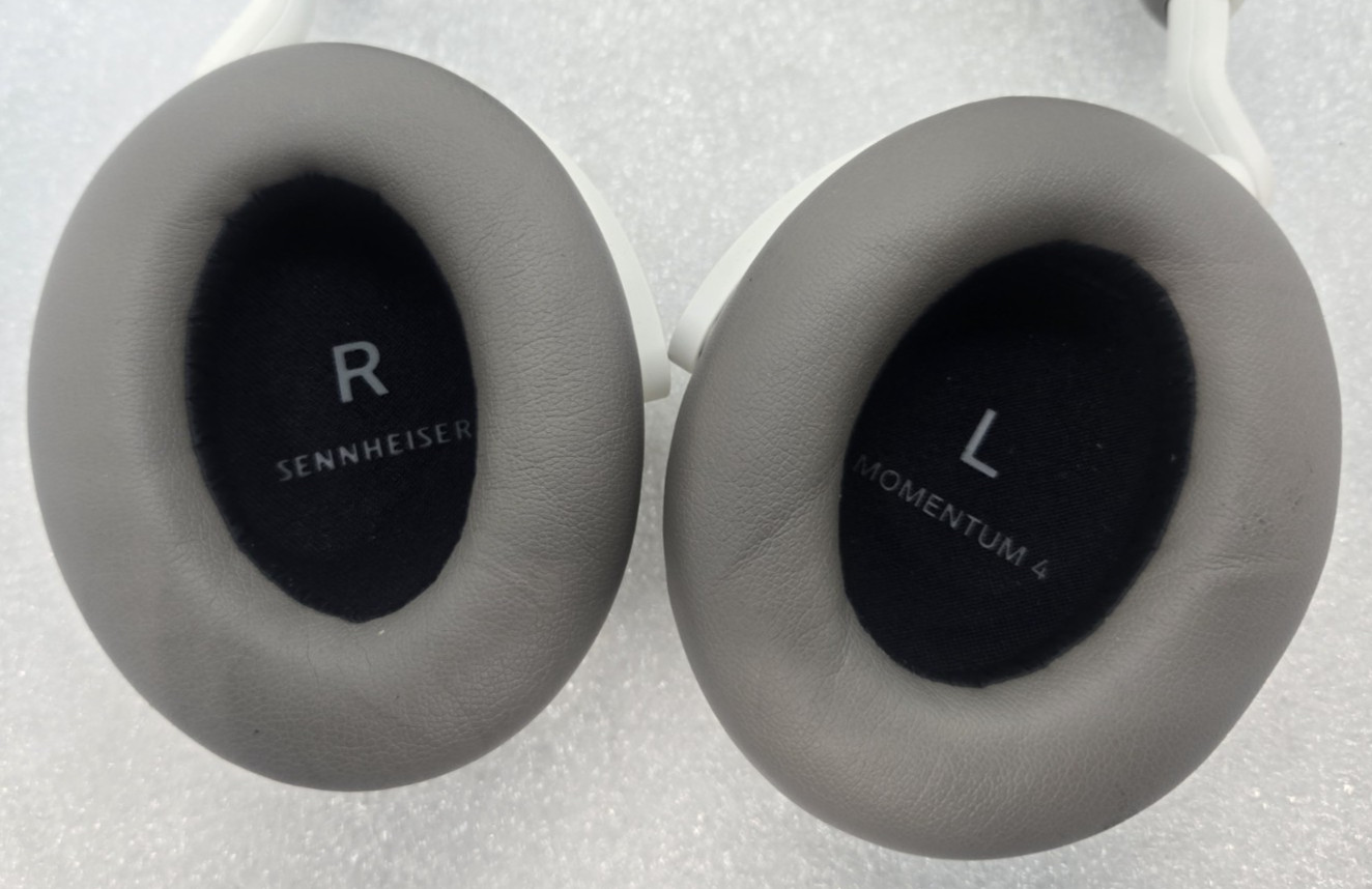 Sennheiser Momentum 4 Over-Ear Headphones White FOR PARTS FAST FREE SHIPPING b