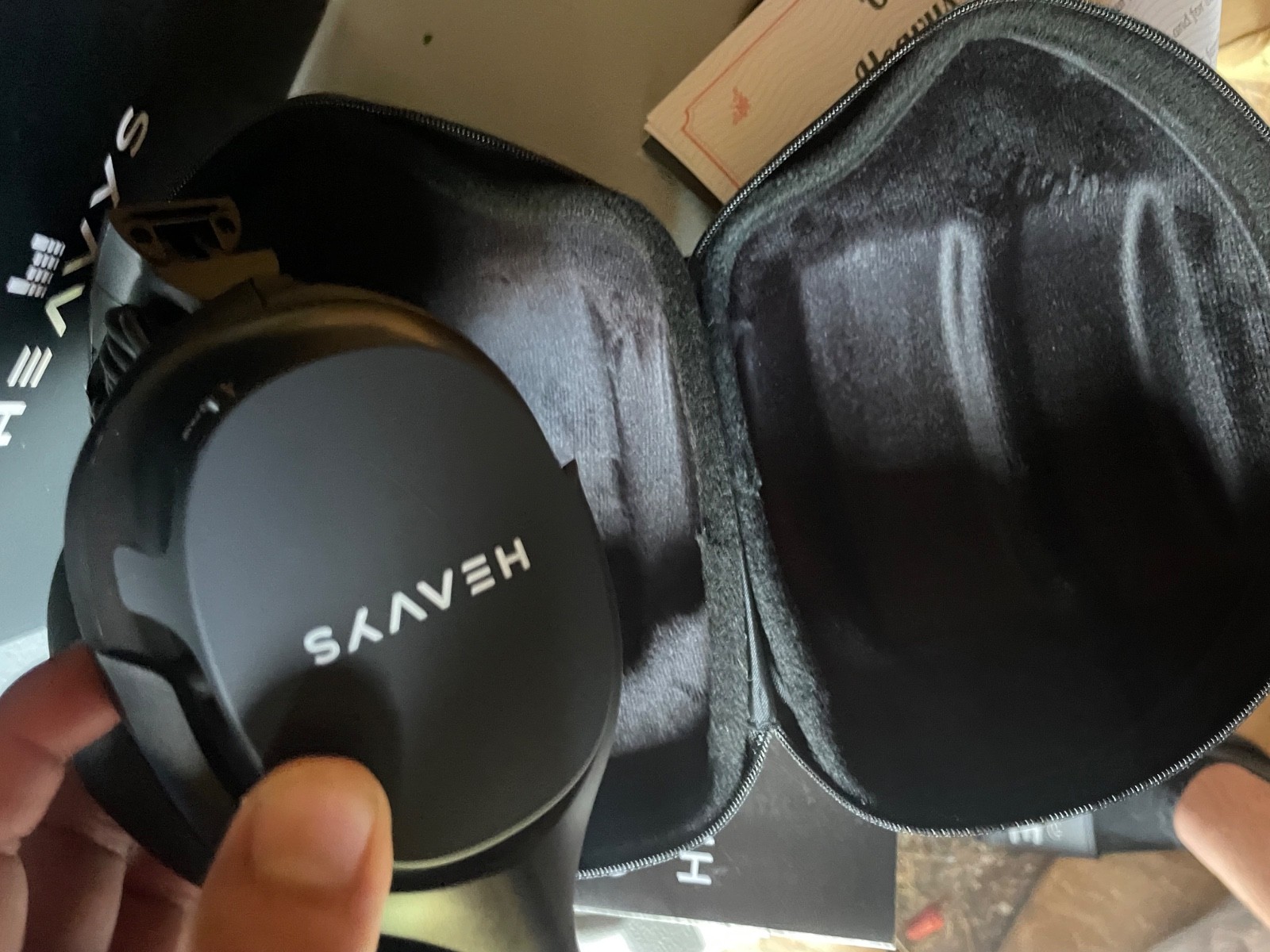 Heavys H1H wireless over-ear headphones brand new in box with certification