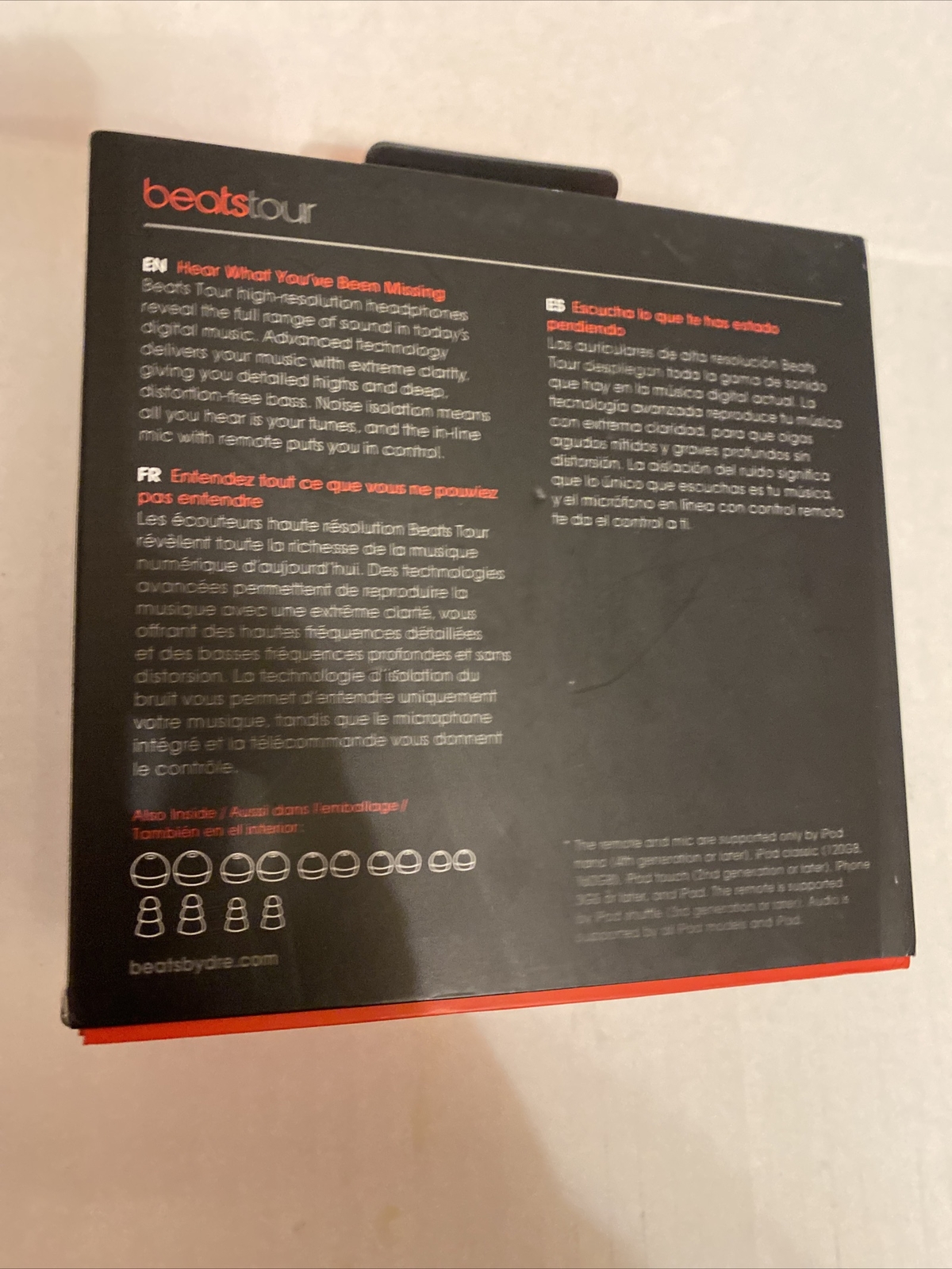 Beats by Dre Beats Tour 2.0 In-Ear Headphone – White