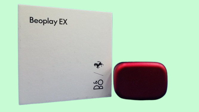 Bang & Olufsen Beoplay EX Ferrari Edition Red Wireless Earphones w/box Rare O56