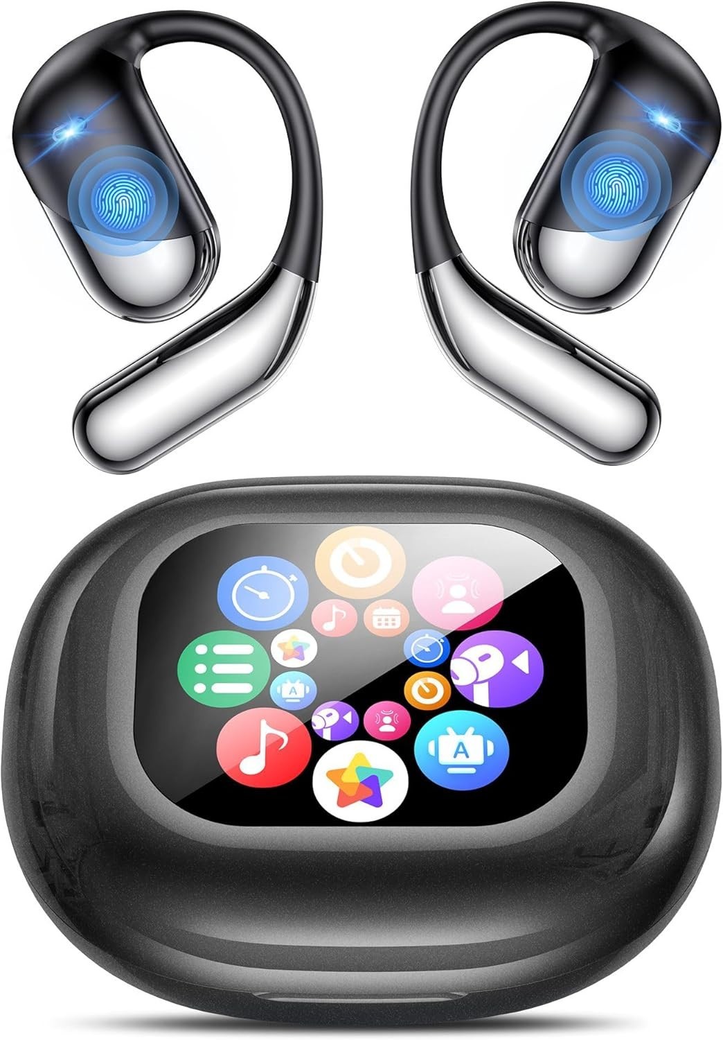 AI Translation Earbuds 198 Languages Real-Time 2-Way Voice Translator Earphon…