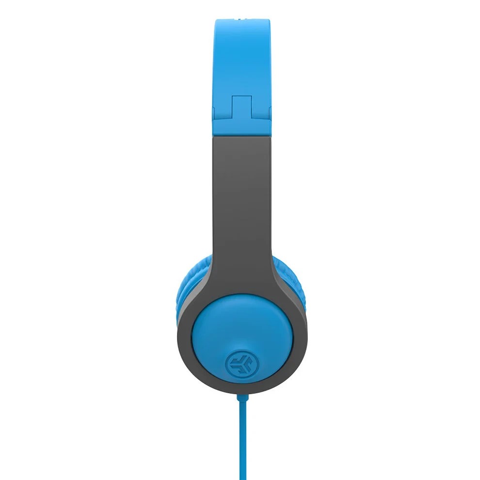 JLab JBuddies Folding Kids Wired Headphones Gen 2 Toddler Blue/Gray New Sealed