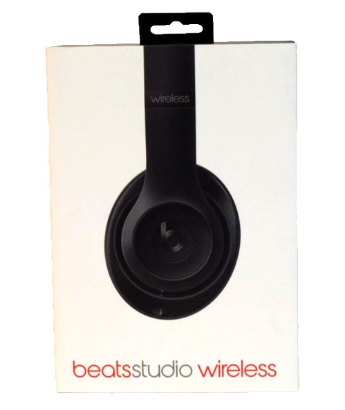 EMPTY BOX Beats Studio 2 Matte Black Wireless Bluetooth Headphones B0501