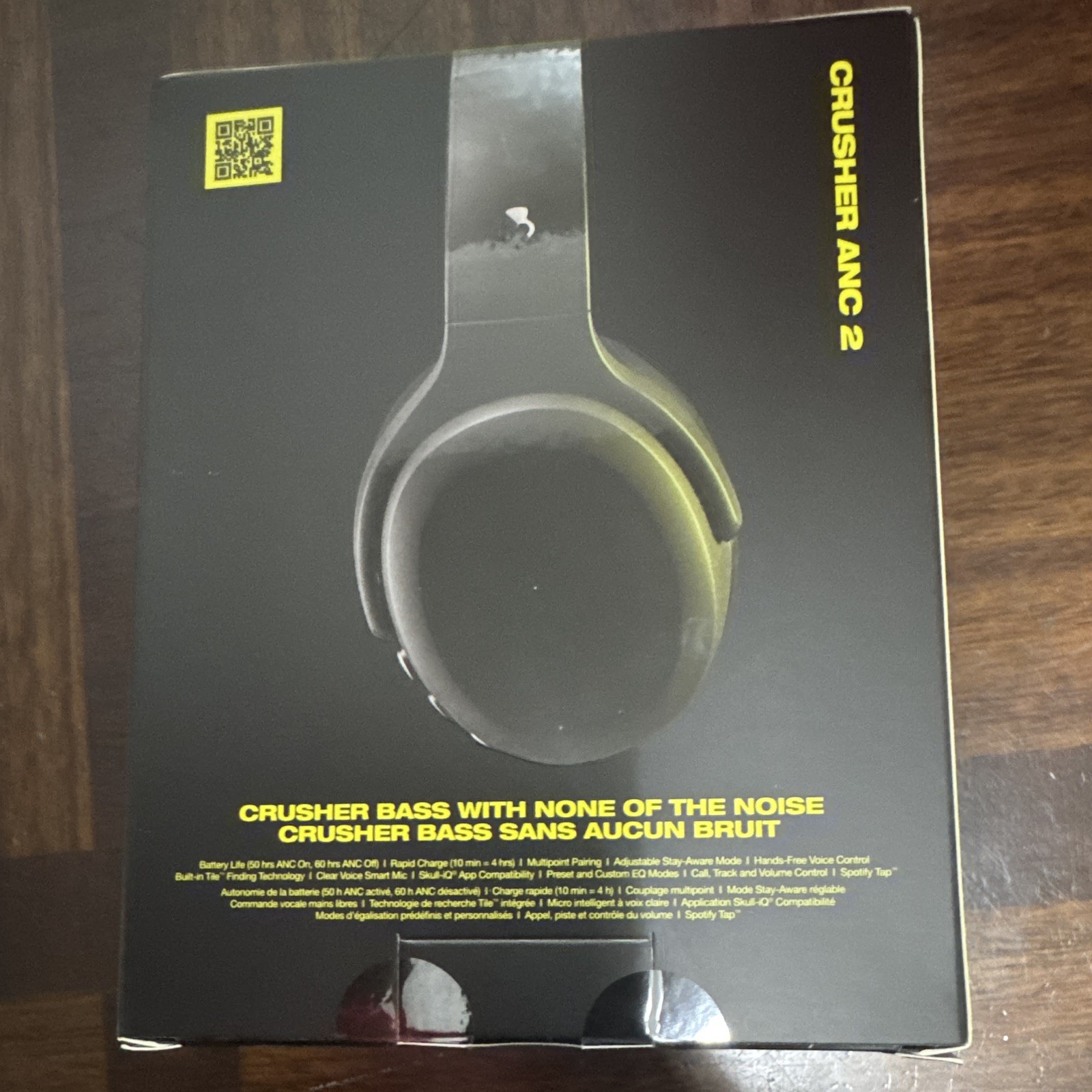 Skullcandy Crusher ANC 2 Wireless Over-Ear Bluetooth Headphones with Extra USB-C