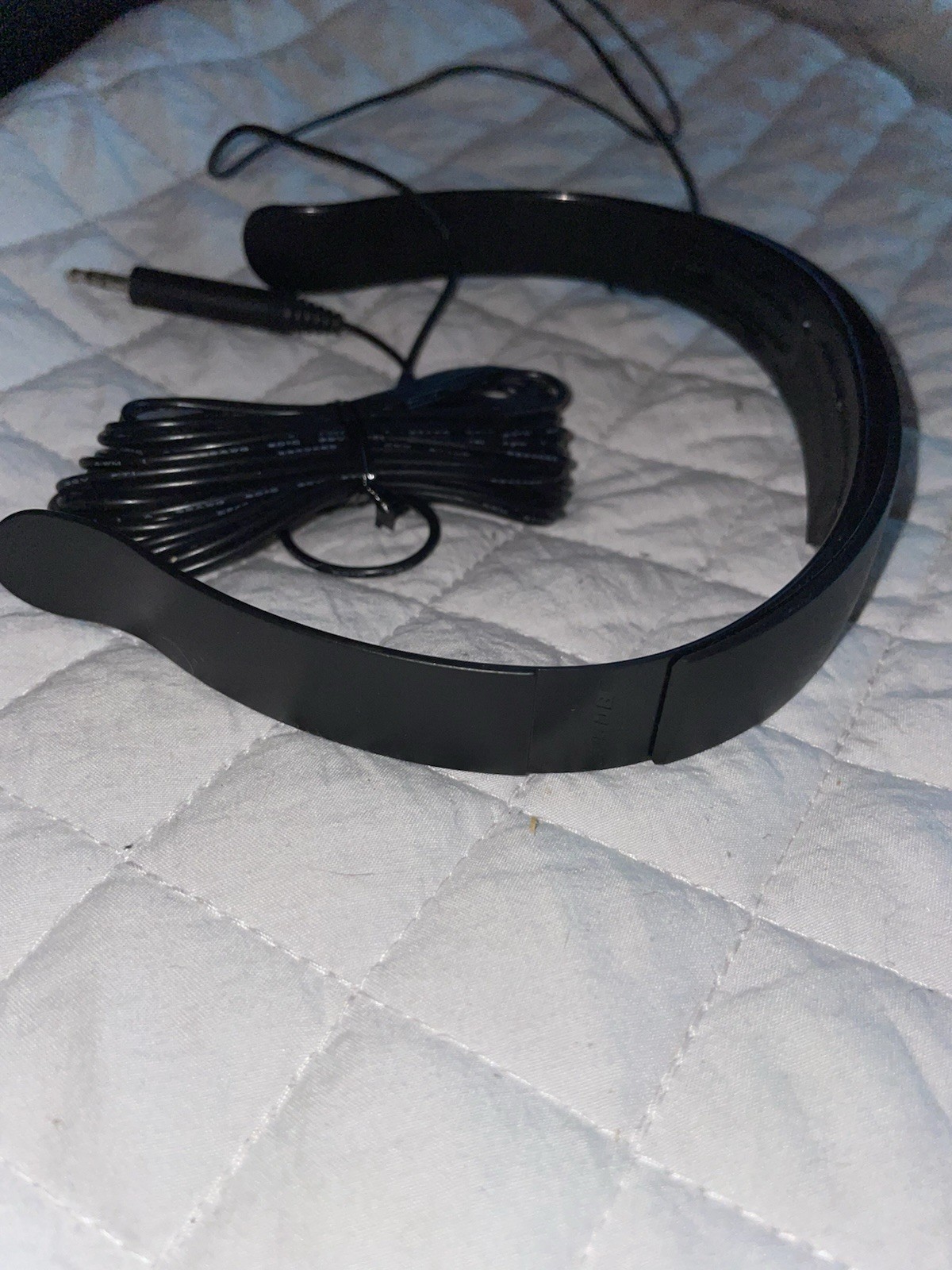 bose Black Wired Headband 3.5mm Jack Adjustable 6ft Cable