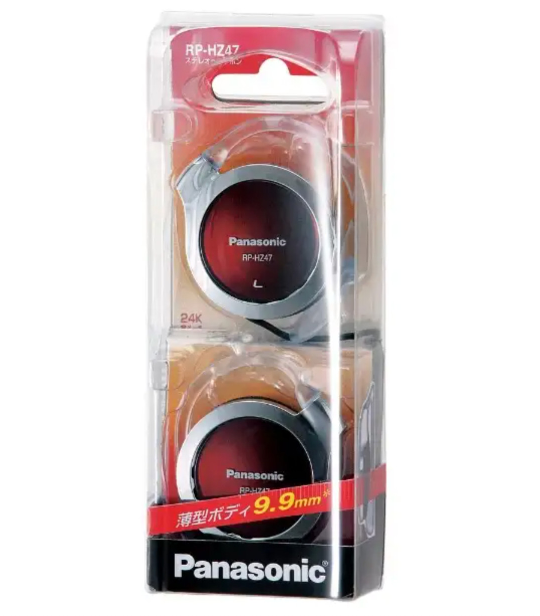 Panasonic Clip Earphone Headphone RP-HZ47 With 5 Colors From Japan