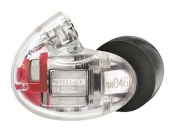 Shure SE846-CL Wired In-Ear Headphones Sound Isolating Earphones from japan