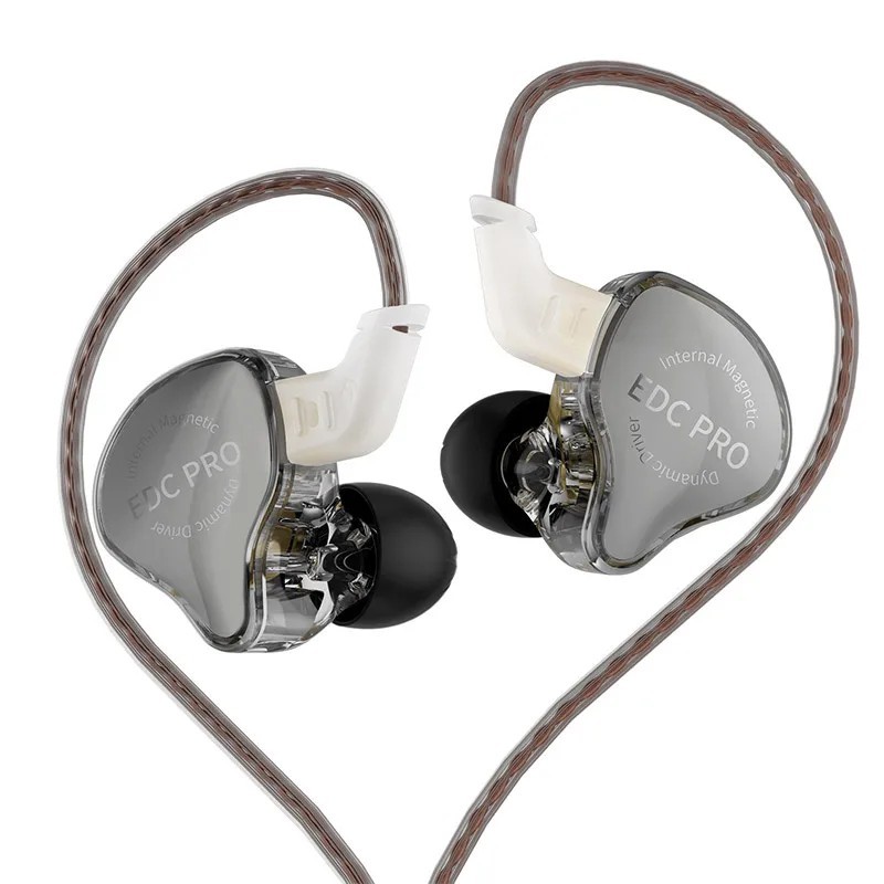 KZ EDC Pro Wired Music IEM Earbuds HiFi Bass Earphones w/Mic Detachable 3.5mm