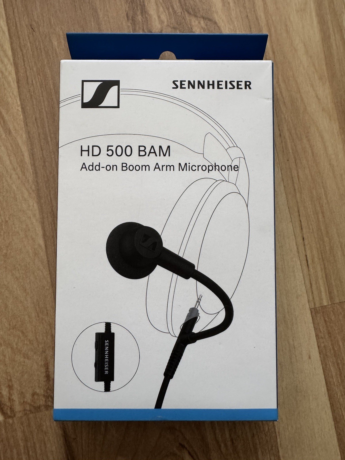Sennheiser HD 500 BAM Add-on Boom Arm Microphone – New Sealed