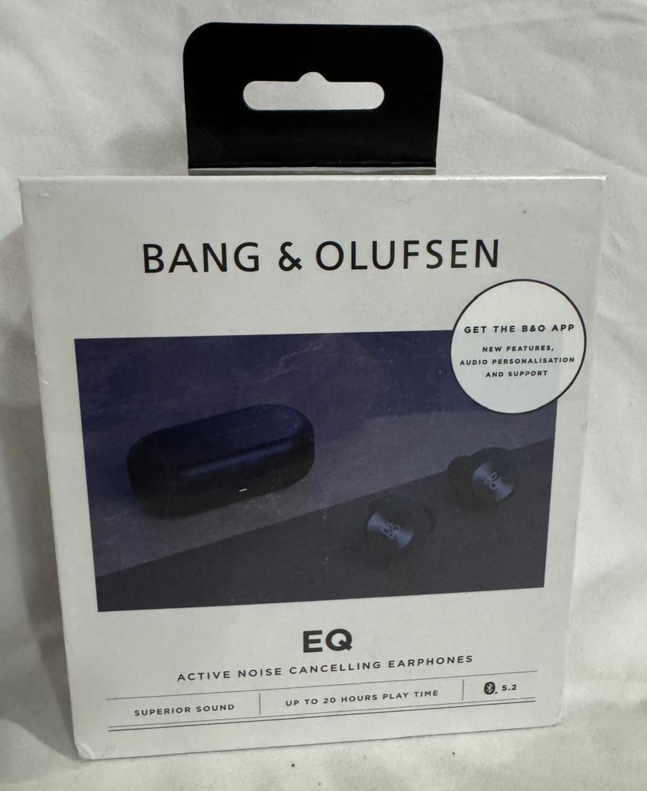 Bang & Olufsen Beoplay EQ Wireless In-Ear Headphones – Midnight Blue SEALED (C2)