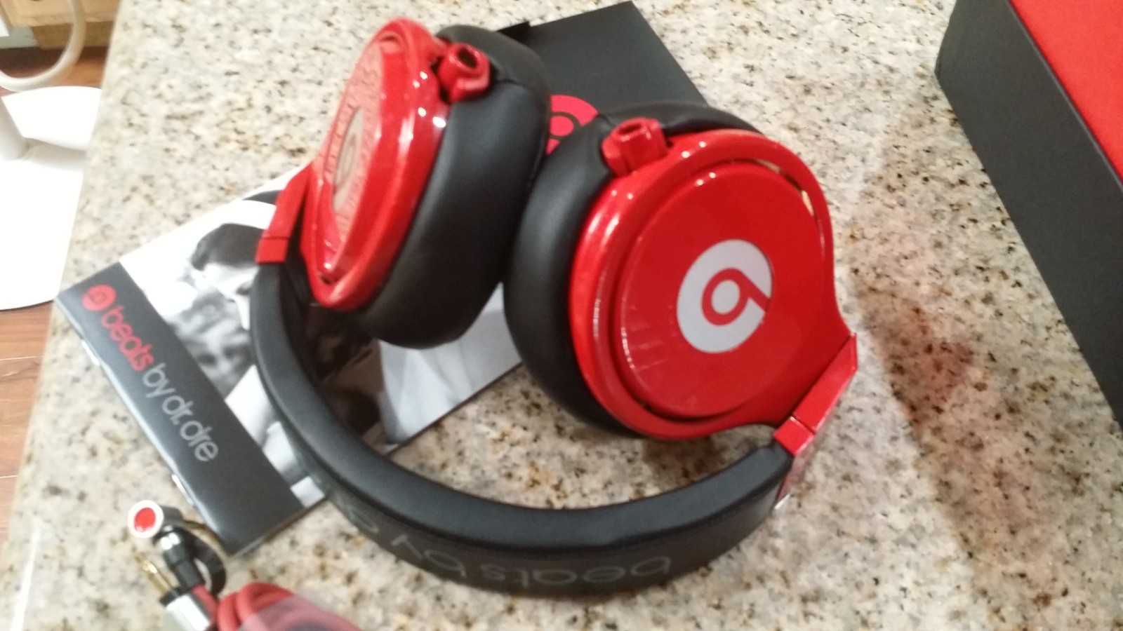 Beats by Dr. Dre Pro Beats Over the Ear Headphones Red edition