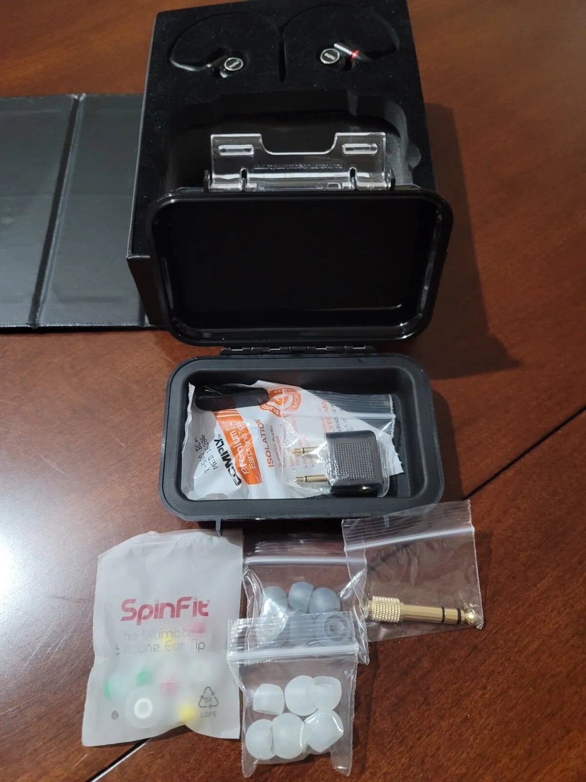 DUNU canal type premium hybrid 4 way earphone DK-3001