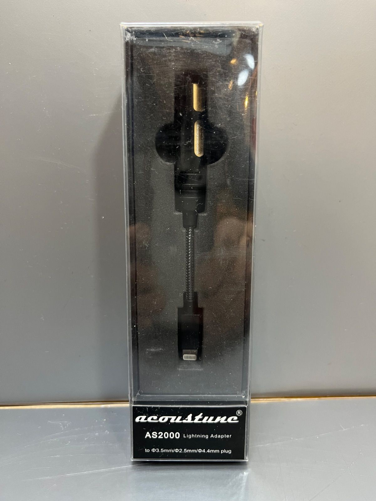 Acoustune AS2000 Lightning Converter Adapter 35mm/25mm/44mm Jack Used
